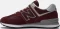 New Balance 574 Core burgundy/white Vorschaubild