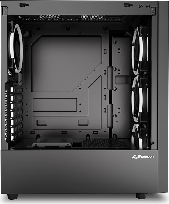 Sharkoon RGB Wave, Glasfenster