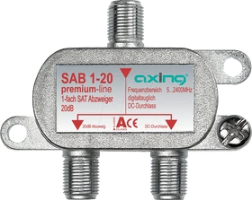 Axing SAB 1-20 1-fach SAT-Abzweiger