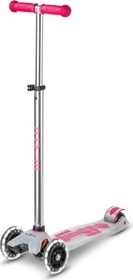 Micro Maxi Micro Deluxe Flux LED Kickboard pink