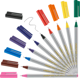 edding 89 Office Fineliner EF sortiert, 10er-Set