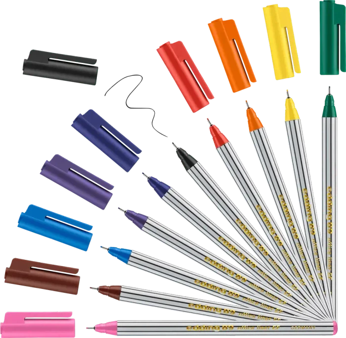 edding 89 Office Fineliner EF sortiert, 10er-Set