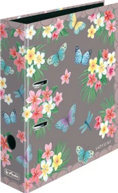 Herlitz maX.file Ordner 2-Ring mit Motiv, 80mm, A4, Ladylike Butterflies