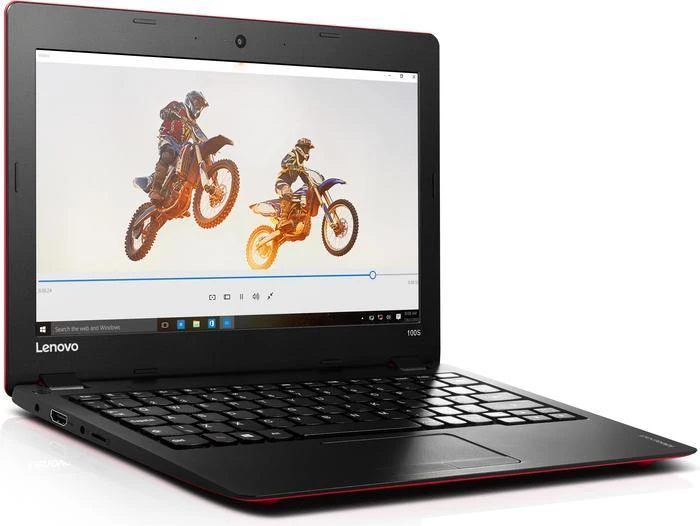 Lenovo IdeaPad 100S-11IBY, rot, Atom Z3735F, 2GB RAM, 64GB Flash, DE