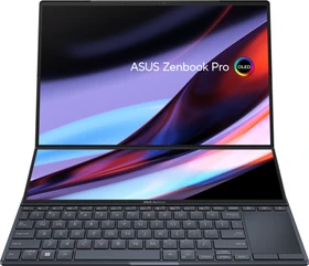 ASUS ZenBook Pro 14 Duo OLED UX8402VU-P1097X, Tech Black, Core i9-13900H, 32GB RAM, 1TB SSD, GeForce RTX 4050, DE