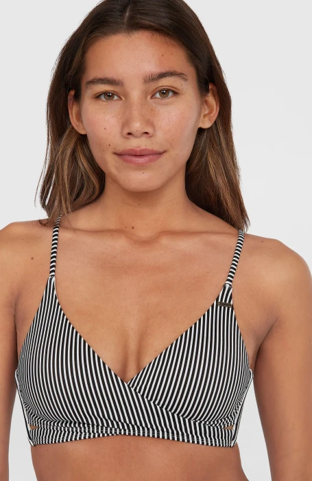 O'Neill Essentials Baay Maoi Bikini-Set black simple stripe (Damen)