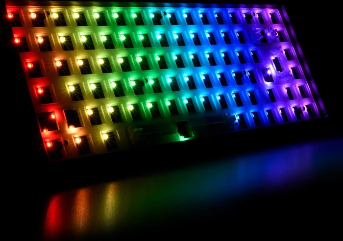 Sharkoon Skiller SGK50 S3 Wood Barebone Gaming Tastatur, holz, ISO/ANSI