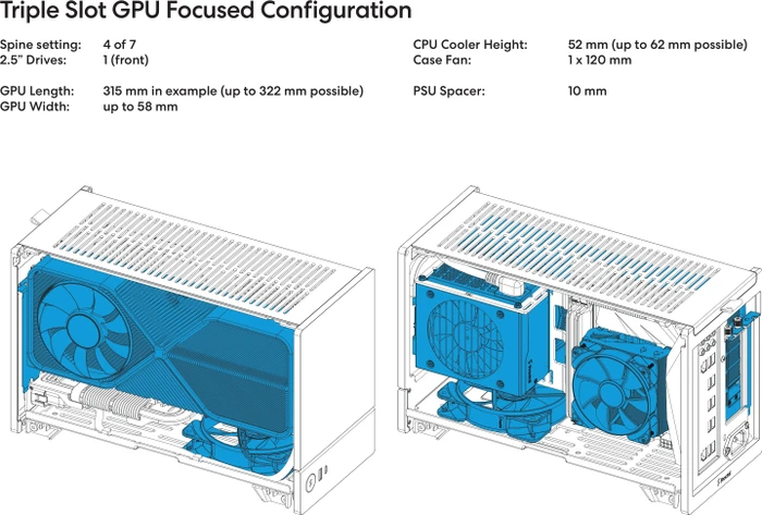 Fractal Design Terra Graphite, Mini-ITX
