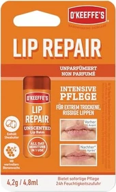 O'Keeffe's Lip Repair Lippenbalsam unparfümiert, 4.2g