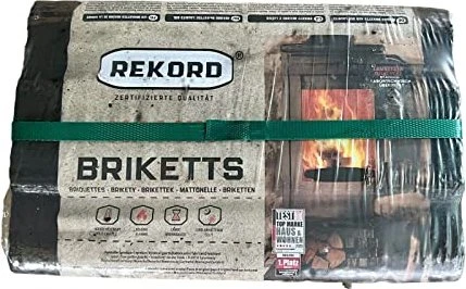 Rekord Kamin Briketts Folienpack, 10.00kg