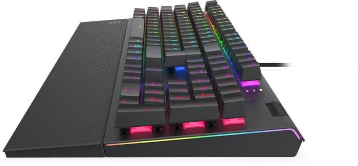 Endorfy SilentiumPC SPC Gear GK650K Omnis, LEDs RGB, Kailh BLUE, USB, DE