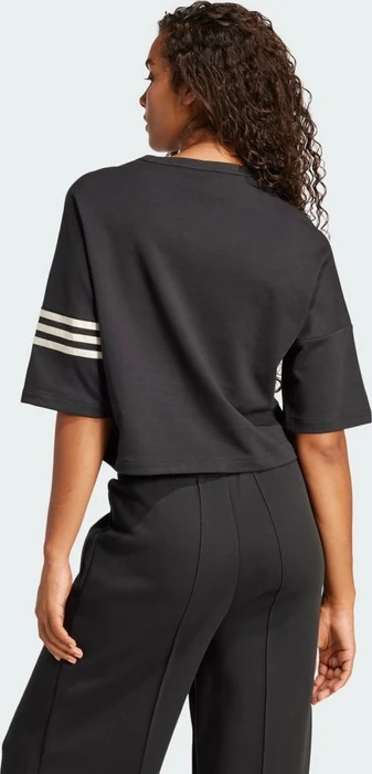 adidas Neuclassics T-Shirt kurzarm black/cream white (Damen)