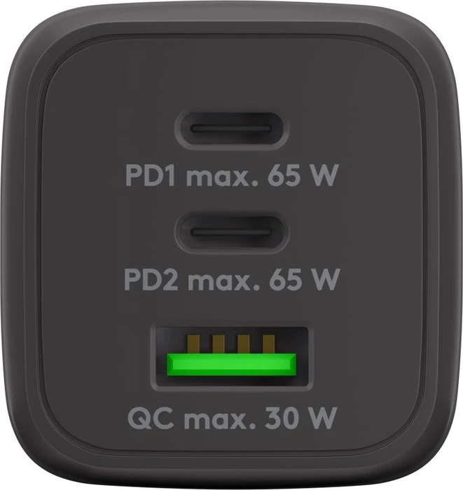 Wentronic Goobay USB-C-Ladeset 65W schwarz