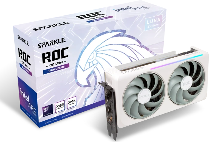 Sparkle Arc B580 ROC LUNA OC Ultra, SB580RW-12GOC, 12GB GDDR6, HDMI, 3x DP