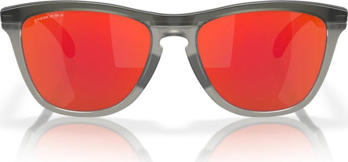 Oakley Frogskins Range matte grey smoke-grey ink/prizm ruby