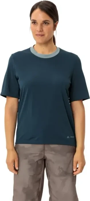 Vaude Loamer Mountainbike Funktionsshirt kurzarm dark sea (Damen)