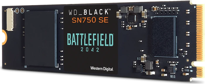 Western Digital WD_BLACK SN750 SE NVMe SSD - Special Edition Battlefield 2042 1TB, M.2 2280 / M-Key / PCIe 4.0 x4
