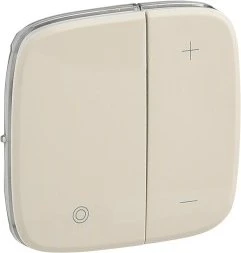 Legrand Valena Allure Abdeckung für Tastdimmer, mandelweiß