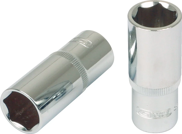 KS Tools CHROMEplus Außensechskant Steckschlüssel 1/2", 34x76mm