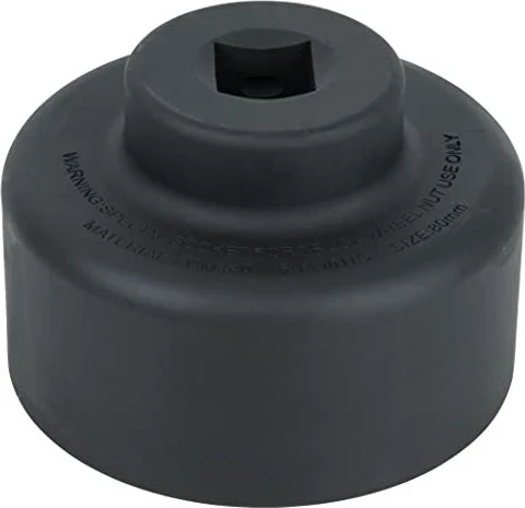 KS Tools Achsmutternschlüssel Außensechskant Steckschlüssel 3/4", 80x70mm