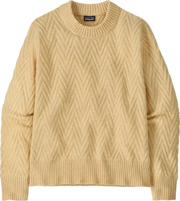 Patagonia Recycled Wool Blend Strickpullover chevron cable/natural (Damen)
