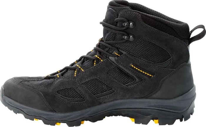 Jack Wolfskin Vojo 3 Texapore Mid black/burly yellow XT (Herren)