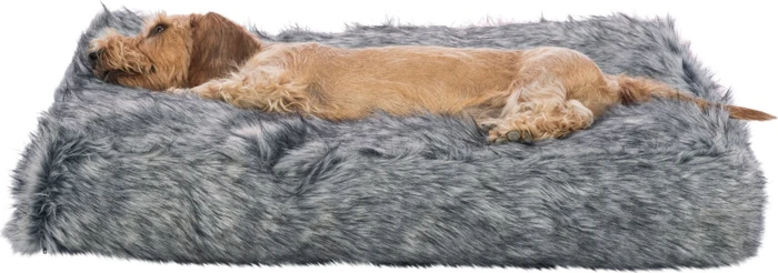Trixie Kissen Yelina, 90x65cm-, schwarz/grau