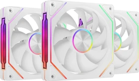 Mars Gaming MF-Linkfinity Kit 2, weiß, LED-Steuerung, 120mm, 3er-Pack