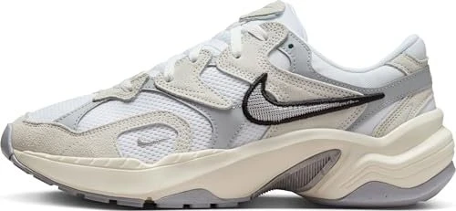 Nike AL8 white/black/sail/metallic silver (Damen)