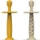 Matchstick Monkey Baby Training Toothbrush lion/giraffe, 2 Stück