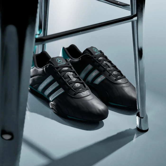 adidas Adiracer Lo Mercedes AMG Petronas F1 Team core black/matte silver/semi mint rush