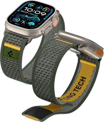 Spigen Athlex Air für Apple Watch (49mm) active green