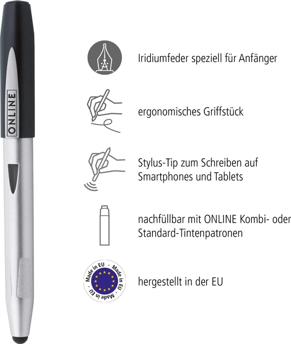 ONLINE Switch Starter grau/schwarz, rechte Hand, Anfänger (25000/3D) – Bild 2 von 6