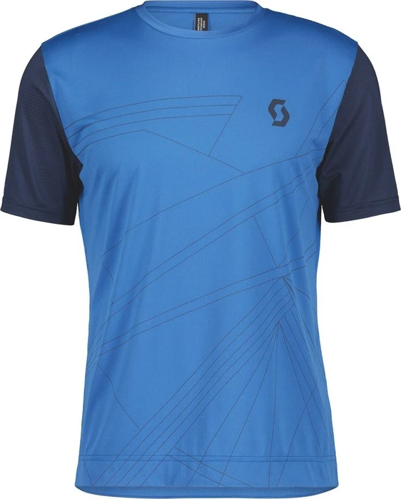 Scott Trail Flow Trikot kurzarm storm blue/midnight blue (Herren)