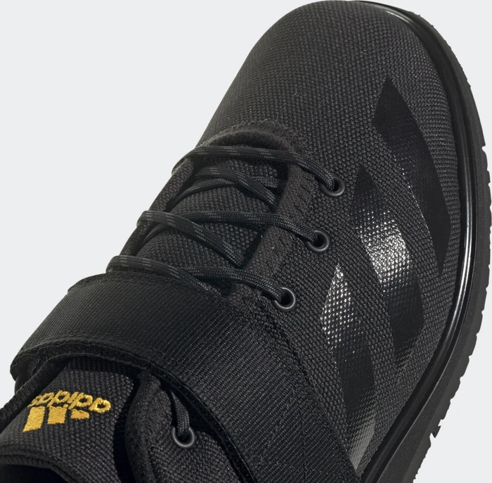 adidas Powerlift 4 core black/solar gold (Herren)