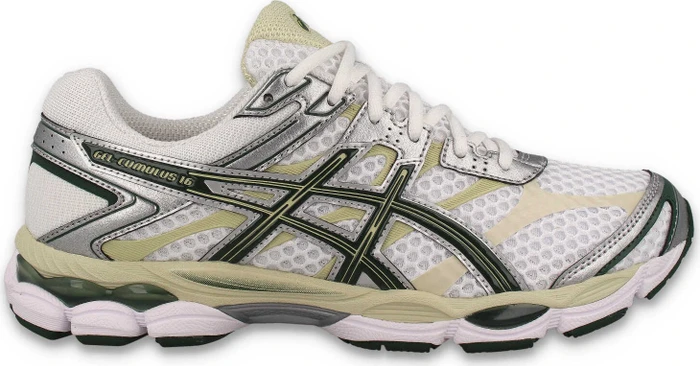 Asics Gel-Cumulus 16 white/forest night