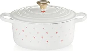 Le Creuset Signature Gusseisen Bräter rund 22cm 3.3l hearts