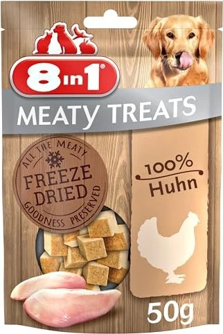 8in1 Delights Meaty Treats S Hühnchenbrust, 50g