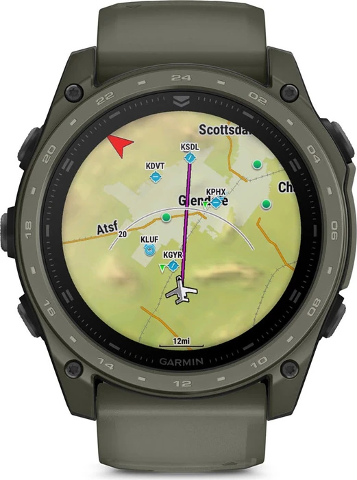 Garmin tactix 8 AMOLED Cerakote 51mm olive drab