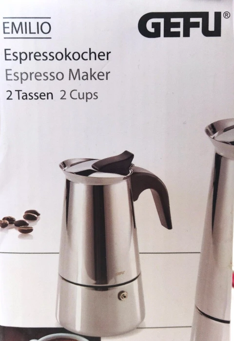 Gefu Emilio 2 Tassen Espressokanne (16140)
