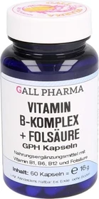 Vitamin B Komplex + Folsäure GPH Kapseln, 60 Stück