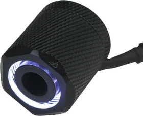 Nanoxia LED Fitting G1/4" auf 16/13mm, weiß beleuchtet (CF-MGFFO-W/CF-FFO-W)