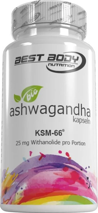 Best Body Nutrition Ashwagandha Kapseln, 60 Stück