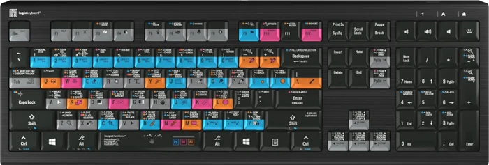 LogicKeyboard Astra 2 Adobe Graphic Designer, USB, FR