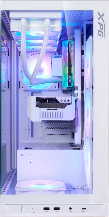 ADATA XPG Invader X BTF, weiß, Glasfenster