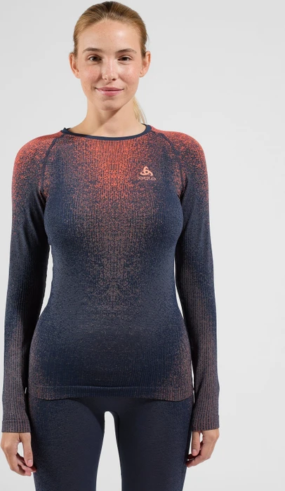 Odlo Blackcomb Baselayer Funktionsshirt langarm india ink (Damen)
