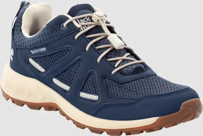 Jack Wolfskin Woodland 2 Vent Low dark blue/beige (Damen)