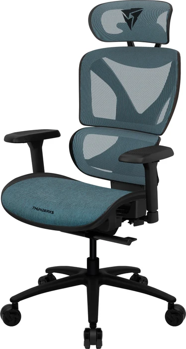 Thunder X3 XTC Chroma Gamingstuhl, schwarz/blau