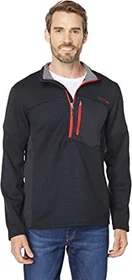 Spyder Bandit Half Zip Anorak schwarz/rot (Herren)