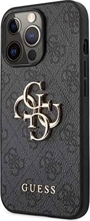 Guess Hard Cover 4G Metal Logo für Apple iPhone 13 Pro grau